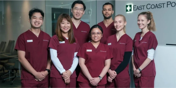 Medical professionals of East Coast Podiatry Centre